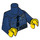 LEGO Dunkelblau Policeman Torso (973 / 88585)