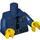 LEGO Dark Blue Policeman Torso (973 / 88585)