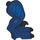 LEGO Dark Blue Raptor Back Right Leg (49705)