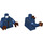 LEGO Dark Blue Ravenclaw Quidditch Mannequin Minifig Torso (973 / 76382)