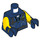 LEGO Dark Blue Rex Dangervest Minifig Torso (76382)
