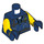 LEGO Dark Blue Rex Dangervest Minifig Torso (973 / 76382)