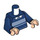 LEGO Dark Blue Ron Weasley Minifig Torso (973 / 76382)