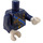 LEGO Blu scuro Squalo Army General Minifigure Busto (973 / 88585)