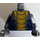 LEGO Dark Blue Slithraa Torso (76382 / 88585)