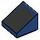LEGO Donkerblauw Helling 1 x 1 (31°) met Zwart Vierkant (35338 / 108569)