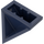 LEGO Bleu foncé Pente 1 x 2 (45°) Double / Inversé avec porte-goujon intérieur (3049)