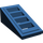 LEGO Donkerblauw Helling 1 x 2 x 0.7 (18°) met Rooster (61409)
