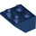 LEGO Bleu foncé Pente 2 x 2 (45°) Inversé avec entretoise plate en dessous (3660)