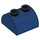 LEGO Donkerblauw Helling 2 x 2 Gebogen met 2 Studs Aan Top (30165)