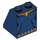 LEGO Donkerblauw Helling 2 x 2 x 2 (65°) met Gold Waist met buis aan de onderzijde (3678 / 59884)