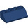 LEGO Dark Blue Slope 2 x 4 (45°) with Rough Surface (3037)