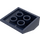 LEGO Bleu foncé Pente 3 x 3 (25°) Coin (3675)