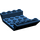 LEGO Bleu foncé Pente 4 x 6 (45°) Double Inversé avec Open Centre avec 3 trous (30283 / 60219)