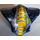 LEGO Dark Blue Snake Head with Yellow and Gray Scales (12194 / 98947)