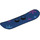 LEGO Dark Blue Snowboard (Short) with Blue and Pink Snowflakes (18167 / 20516)