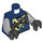 LEGO Dark Blue Soul Archer Minifig Torso (973 / 76382)