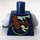 LEGO Dark Blue Soul Archer Minifig Torso (973 / 76382)