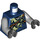 LEGO Donkerblauw Soul Archer Minifiguur Torso (973 / 76382)