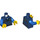 LEGO Dark Blue Stubble Trouble Emmet Minifig Torso (973 / 76382)
