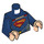 LEGO Mørkeblå Superman med Dark Blå Dragt Torso (973 / 76382)