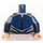 LEGO Donkerblauw Superman met Dark Blauw Pak Torso (973 / 76382)