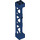 LEGO Donkerblauw Support 2 x 2 x 10 Draagbalk Driehoekig Verticaal (Type 4 - 3 staanders, 3 secties) (4687 / 95347)