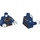 LEGO Dark Blue Taskmaster Minifig Torso (973 / 76382)