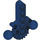 LEGO Bleu foncé Technic Bionicle Hanche Joint avec Faisceau 5 (47306)