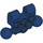 LEGO Donkerblauw Technic Connector Blok 3 x 3 x 1 met Twee Bal Joints (47330)
