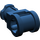LEGO Dark Blue Technic Through Axle Connector with Bushing (32039 / 42135)