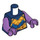 LEGO Donkerblauw Thanos Minifiguur Torso (973 / 76382)