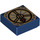 LEGO Donkerblauw Tegel 1 x 1 met Compass met groef (3070 / 96357)