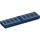 LEGO Dark Blue Tile 1 x 4 with Solar Panel Print (2431 / 37096)