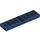 LEGO Dark Blue Tile 1 x 4 with Solar Panel Print (2431 / 37096)