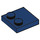LEGO Bleu foncé Tuile 2 x 2 avec Goujons sur Bord (33909)