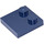 LEGO Dark Blue Tile 2 x 2 with Studs on Edge (33909)