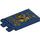 LEGO Dark Blue Tile 2 x 3 with Horizontal Clips with Jose&#039;s Inn (Thick Open &#039;O&#039; Clips) (30350 / 69438)
