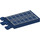 LEGO Donkerblauw Tegel 2 x 3 met Horizontaal Clips met Solar Panels (Dikke open &#039;O&#039;-clips) (30350 / 69038)