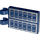 LEGO Donkerblauw Tegel 2 x 3 met Horizontaal Clips met Solar Panels (Dikke open &#039;O&#039;-clips) (30350 / 69038)