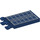 LEGO Dark Blue Tile 2 x 3 with Horizontal Clips with Solar Panels (Thick Open &#039;O&#039; Clips) (30350 / 69038)