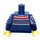 LEGO Dark Blue Torso with Pullover  (973 / 88585)