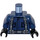 LEGO Blu scuro Tracker Minifigure Busto (973 / 76382)