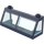 LEGO Dark Blue Train Windscreen 2 x 6 x 2 with Permanent Transparent Light Blue Glass (6567)