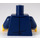 LEGO Bleu Foncé Tram Conducteur Minifigurine Torse (973 / 76382)