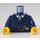 LEGO Dark Blue Tram Driver Minifig Torso (973 / 76382)