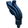 LEGO Dark Blue Triple Feather Plume (Compact) (28661 / 64647)