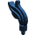 LEGO Dark Blue Triple Feather Plume (Compact) (64647)
