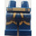 LEGO Bleu Foncé U-Aile Pilote Minifigurine Hanches et jambes (3815 / 29235)