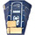 LEGO Dark Blue Wedge 4 x 4 Triple Curved without Studs with Brick &amp; Hieroglyphic (47753 / 93899)